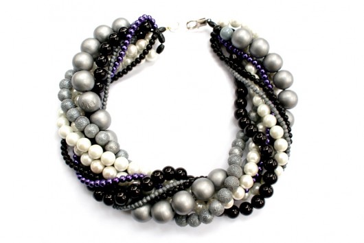 Zimowe folk sznury na szyję  Republika jewelry