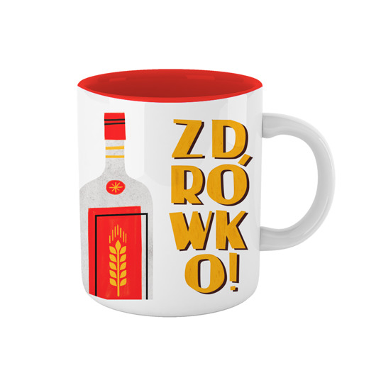 Kubek ceramiczny ZDRÓWKO LOVE POLAND DESIGN