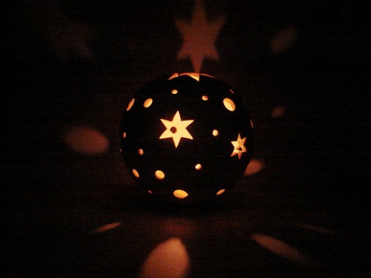 lampion ceramiczny gwiazdki orfi