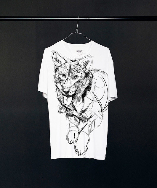 Czechoslovakian Wolfdog Men's T-shirt SELVA