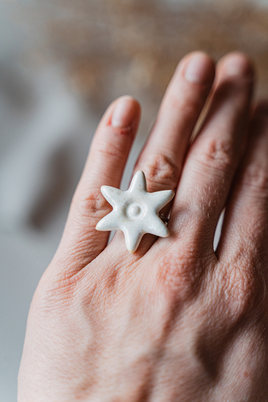 pierścionki - różne Pierścionek regulowany ASTRO