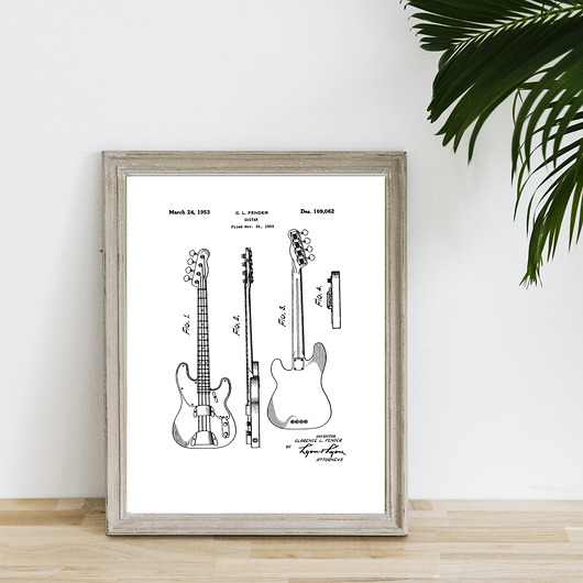 Plakat BASS PATENT muybien