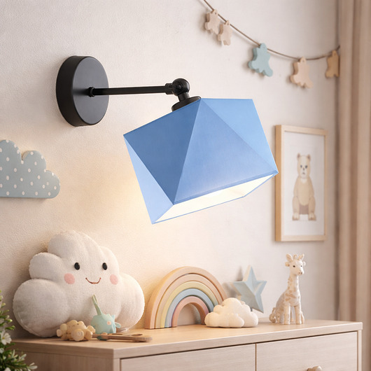 lampy do pokoju dziecka Kinkiet dla dzieci ULSAN KIDS z regulowanym ramieniem do czytania