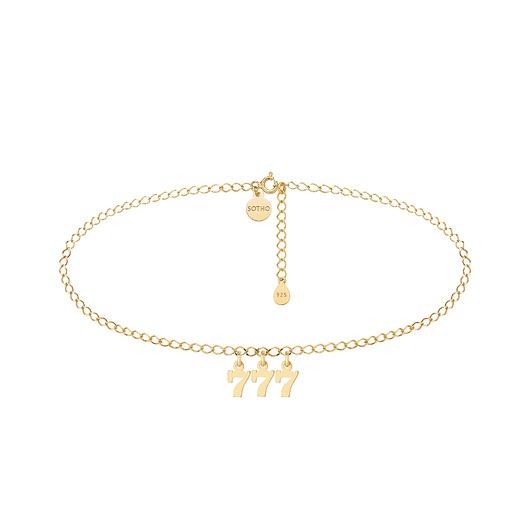 srebrne naszyjniki Złoty naszyjnik z liczbami anielskimi