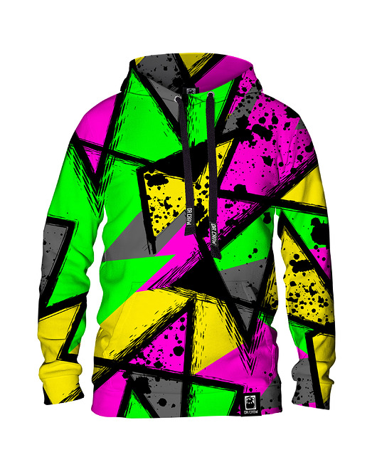 bluza z kapturem damska Damska Bluza z kapturem DR.CROW Abstract G