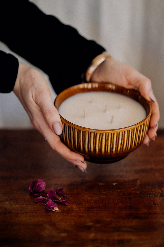 świece zapachowe Relaksacyjna świeca sojowa Palo Santo 500 ML