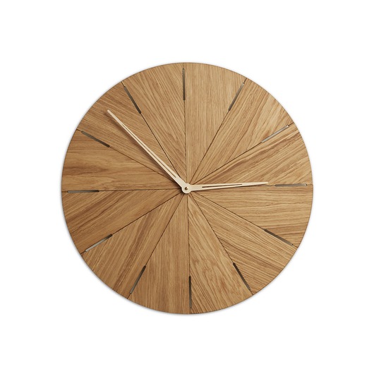 zegary Duży zegar ścienny z drewna  średnica 40-50 cm