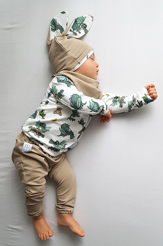  Bluza niemowlęca SMOKI HonsiuMisiu