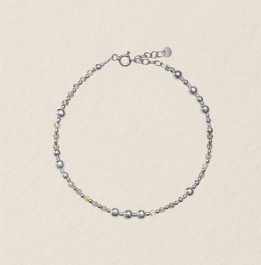 bransoletki złote Bransoletka Błysk cytryn