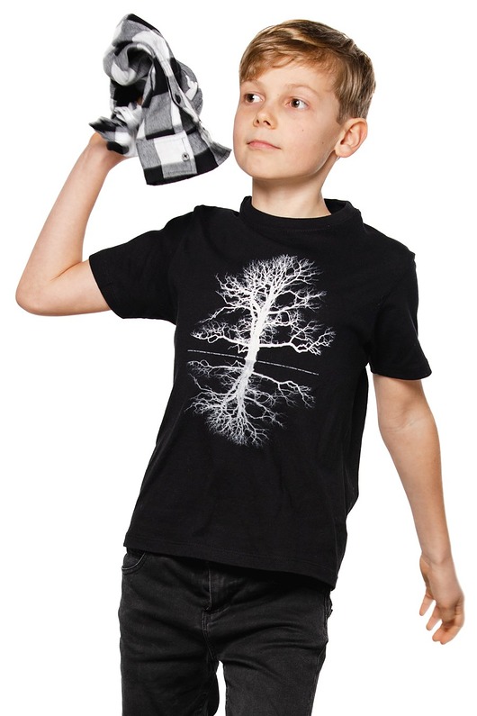 t-shirty dla chłopców T-shirt dziecięcy UNDERWORLD Drzewo