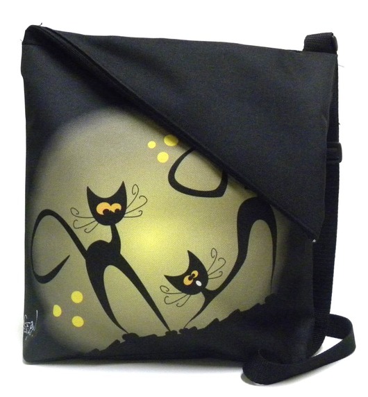 Torba listonoszka z autorskim motywem Gaul Designs