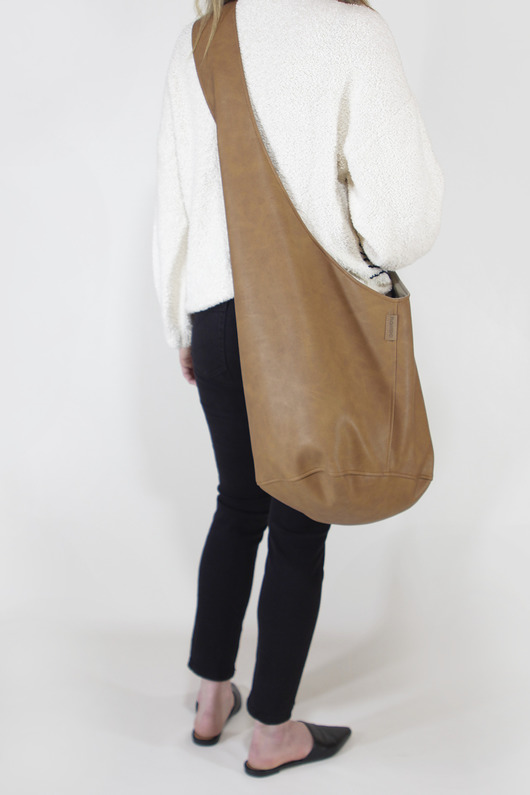 Long Boogi Bag ruda / torebka hobo / boho hairoo