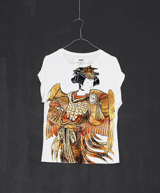 Shuncho no.4 Women's T-shirt SELVA