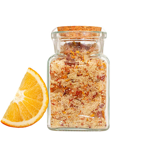produkty do kąpieli Sól kąpielowa Pomarańcza