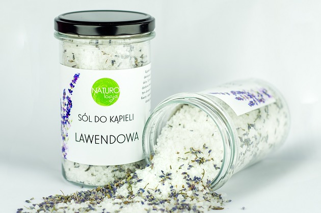 produkty do kąpieli Sól do kąpieli Lawendowa