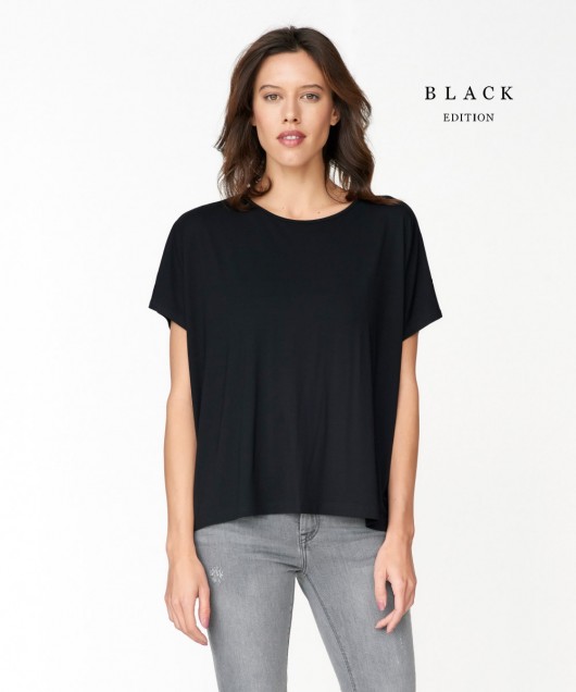 Slight oversize top BLACK EDITION  - SELVA SELVA