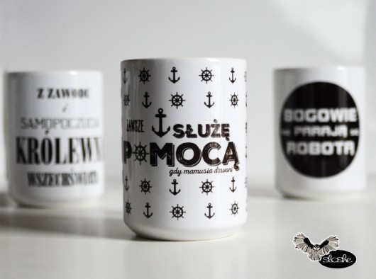 Zawsze służę pomocą gdy mamusia dzwoni, 450ml Sowia Aleja
