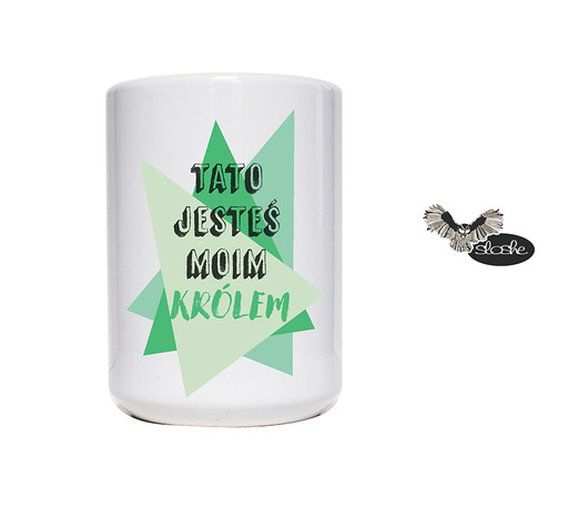 Tato jesteś moim królem, kubek 330/450ml Sowia Aleja