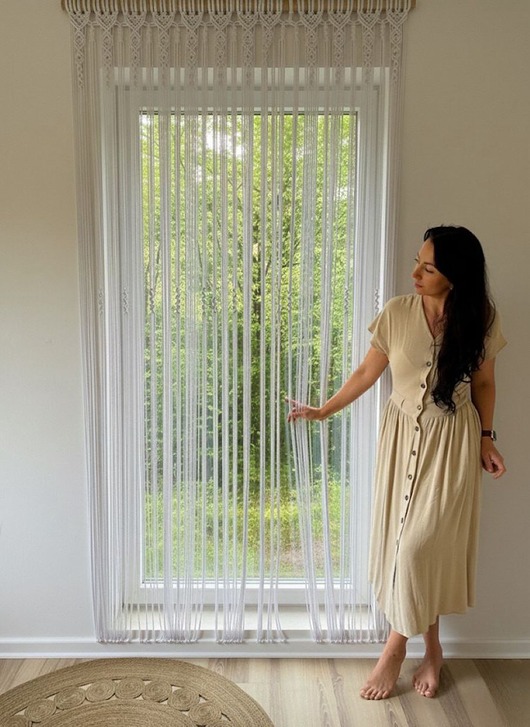 makramy Makrama/ kotara/zasłona