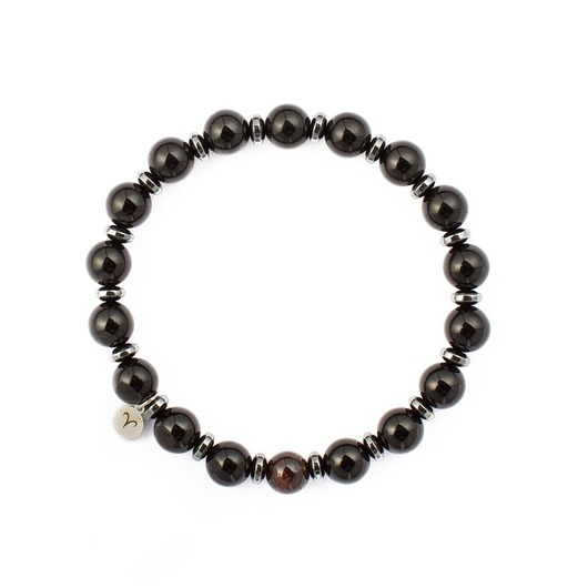 biżuteria męska Męska bransoletka zodiakalna - Baran