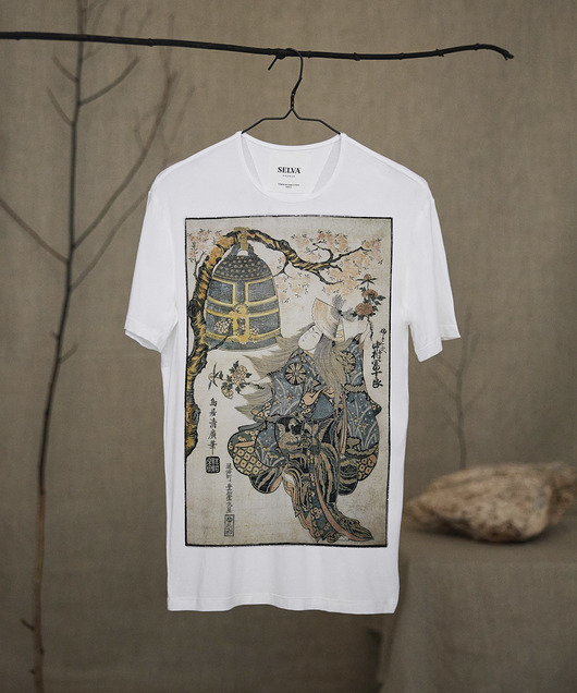 t-shirty męskie Torii Kiyohiro no.61 white t-shirt men
