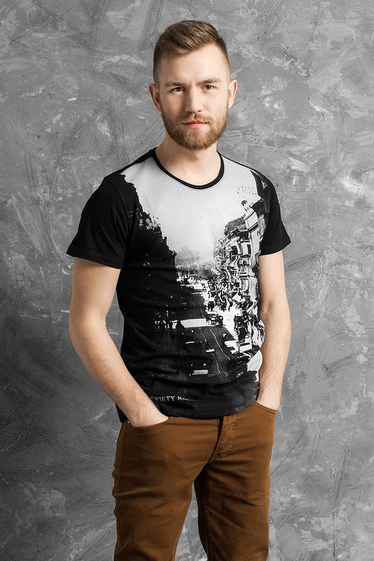 T-shirt męski ŚWIĘTY MARCIN TCITY