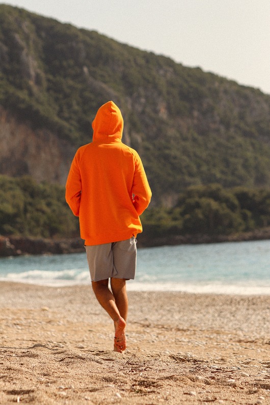 bluzy męskie HOODIE Juicy Orange