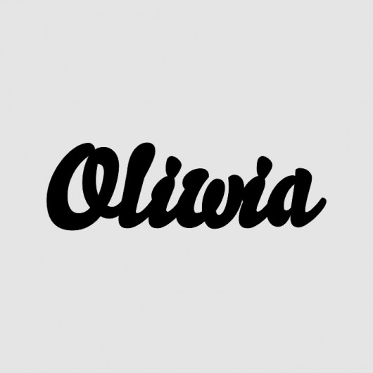 Napis Drewniany 3D OLIWIA LOVINA PRINTS