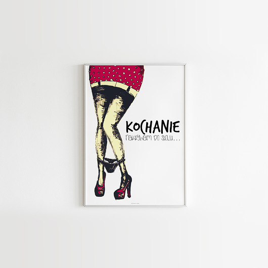 Plakat "Nakrywam do stołu" Joanna Klupś