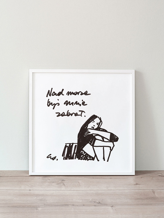 Plakat Nad morze byś mnie zabrał Edyta Draus