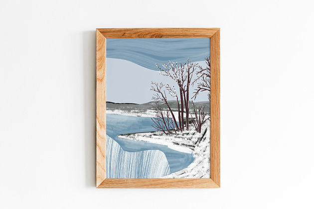 plakaty Plakat "Zima"