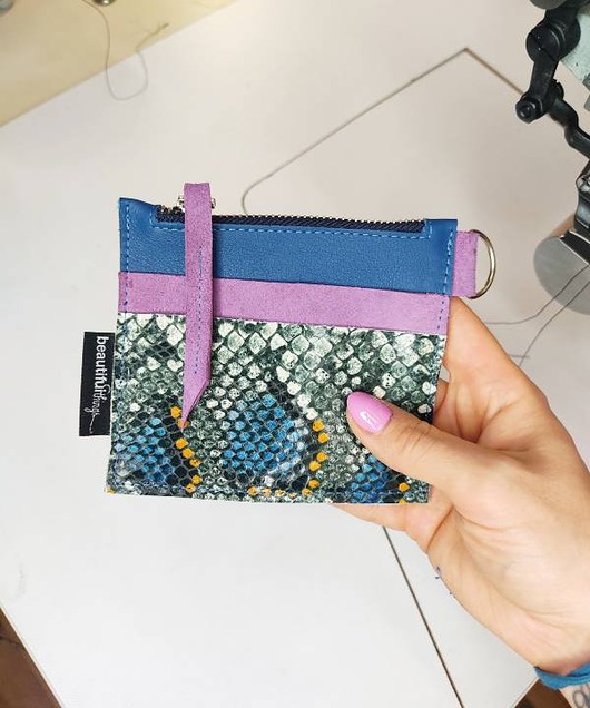 portfele damskie Mini portfe Zero Waste