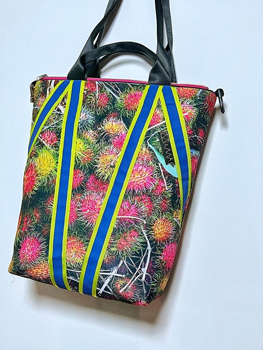 torby XXL Foto MIMA bag UNI vege print