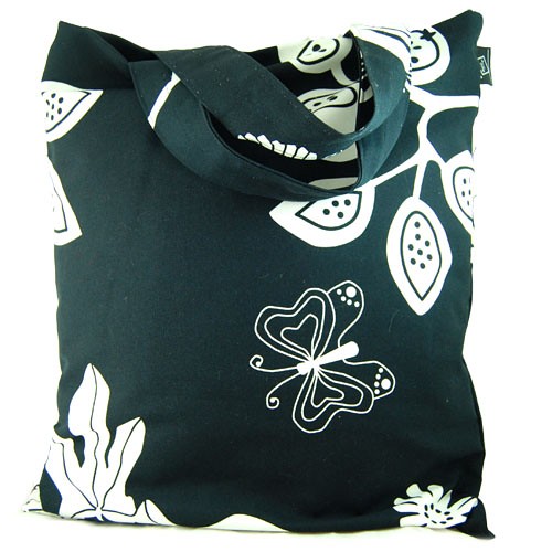 eco bag - BLACK&WHITE 2 eco living