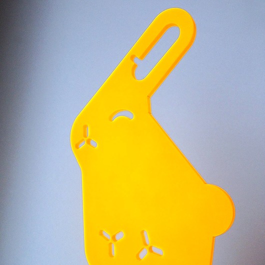 BUNNY orange/fluorescent/L YUKIKO