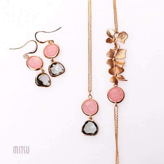 Komplet Pinky with Dark Wibe Mitsu