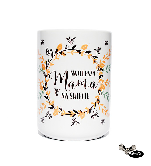 Najlepsza Mama na świecie, kubek ceramiczny  Sowia Aleja