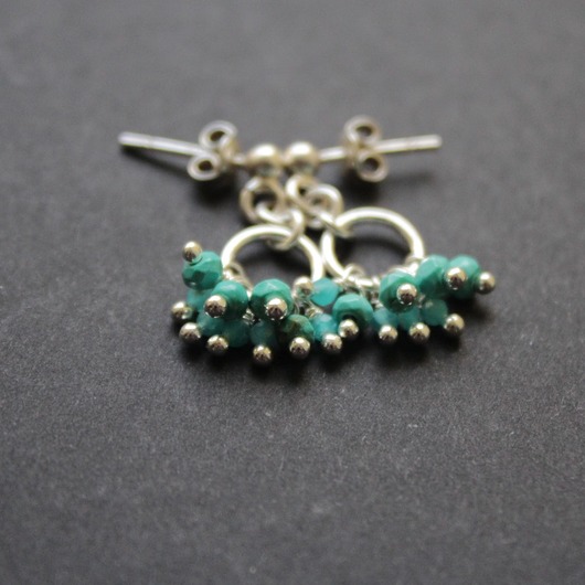 kolczyki z kamieniami Kolczyki Kreta