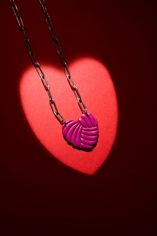 naszyjniki - inne Naszyjnik z zawieszką serce edycja walentynkowa