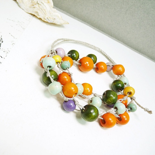 korale Kolorowe korale