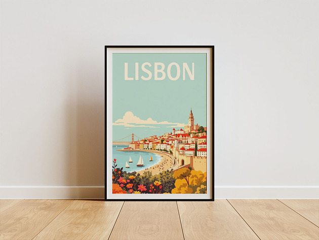 plakaty Plakat - Lisbona