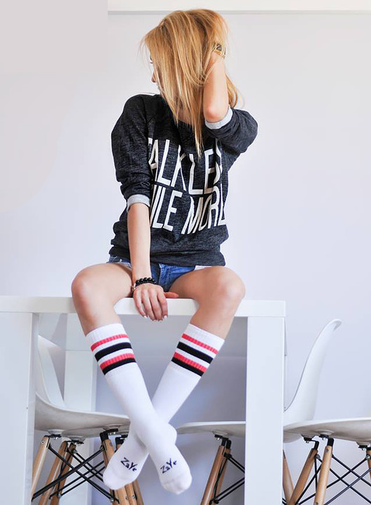 skarpetki damskie Skarpetki Sportowe / Podkolanówki ZAYE