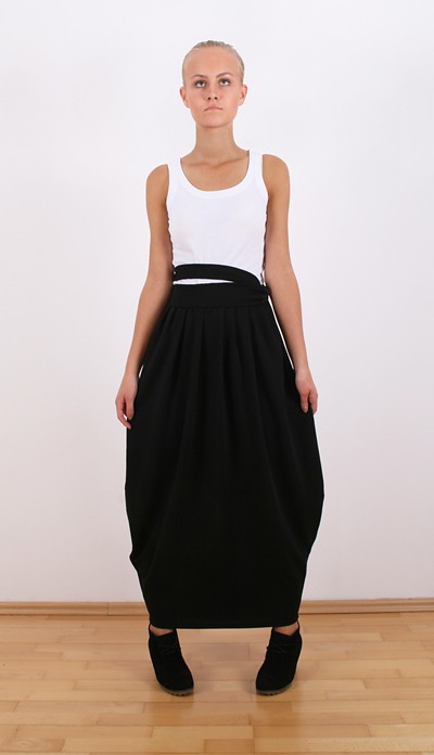 tucked skirt pudu