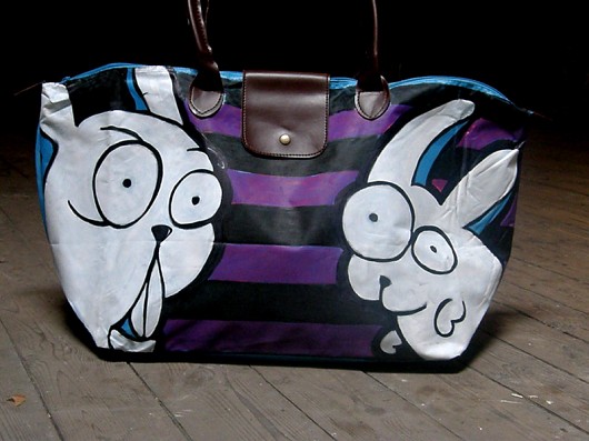 Nie Jestem Twoim KróliczkiemIII St.reet ART bag Konsorcjum Rapacholin