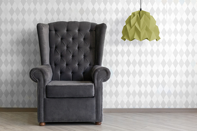 lampy wiszące Lampa wisząca origami ICEBERG S anyżowa