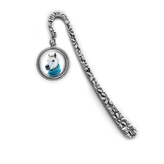 zakładki do książek Zakładka do książki - Biały koń - kolekcja Snow Buddies