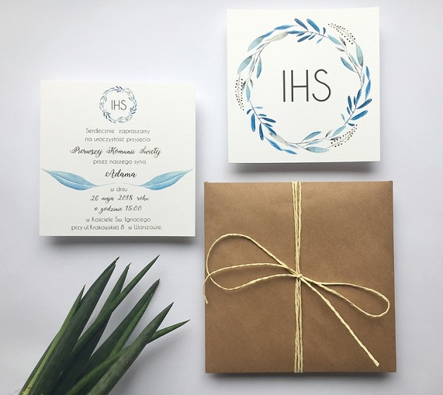 zaproszenia na komunię Zaproszenia na  Komunię Świętą