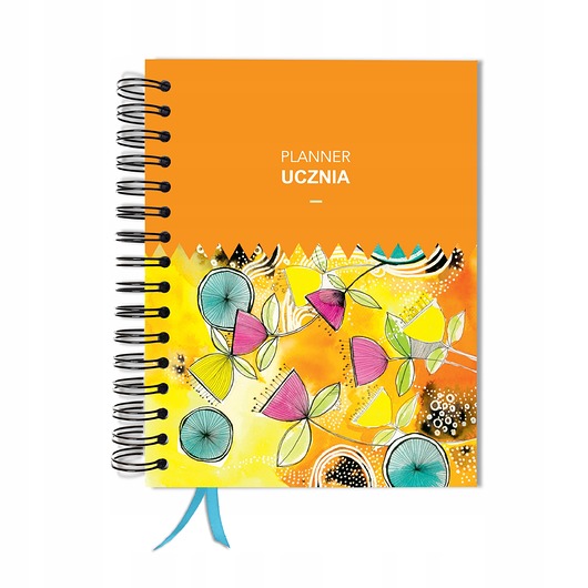 kalendarze i plannery Kalendarz szkolny ucznia 2025/2026 planer tyg A5+
