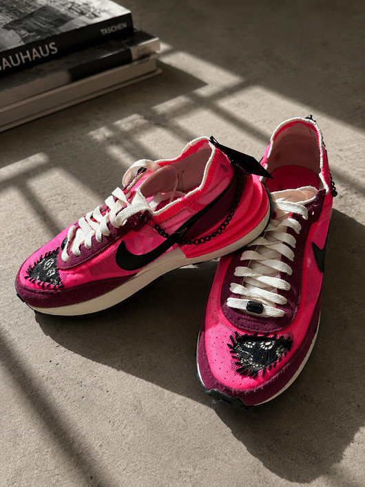 sneakersy damskie Nike Waffle One "Pink Chaos"