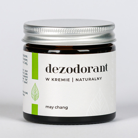 do ciała - inne Naturalny Dezodorant w Kremie  May Chang